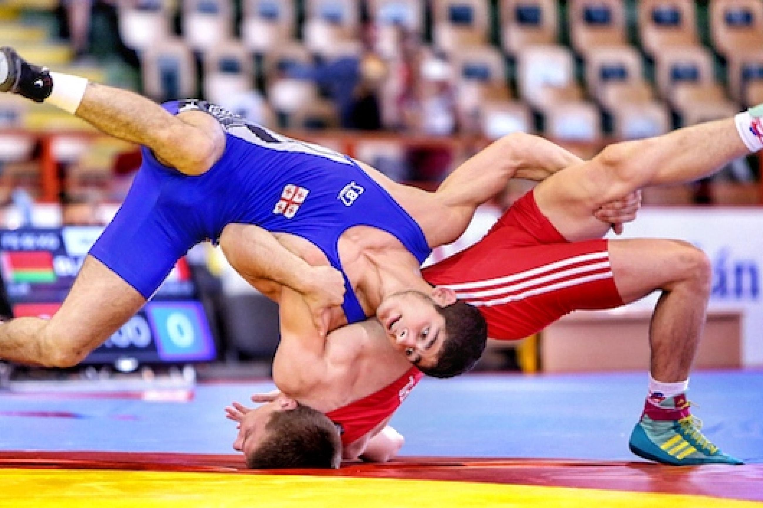 olympic wrestling brackets