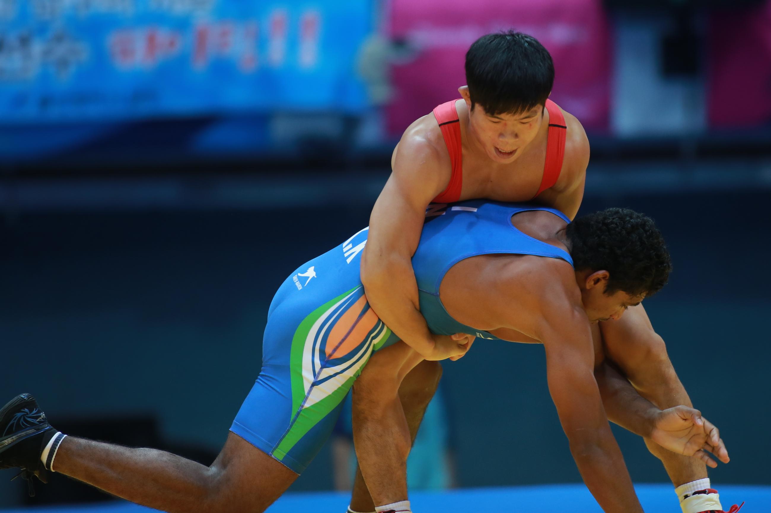 Asian Games Day Four Updated Results and Photos United World Wrestling