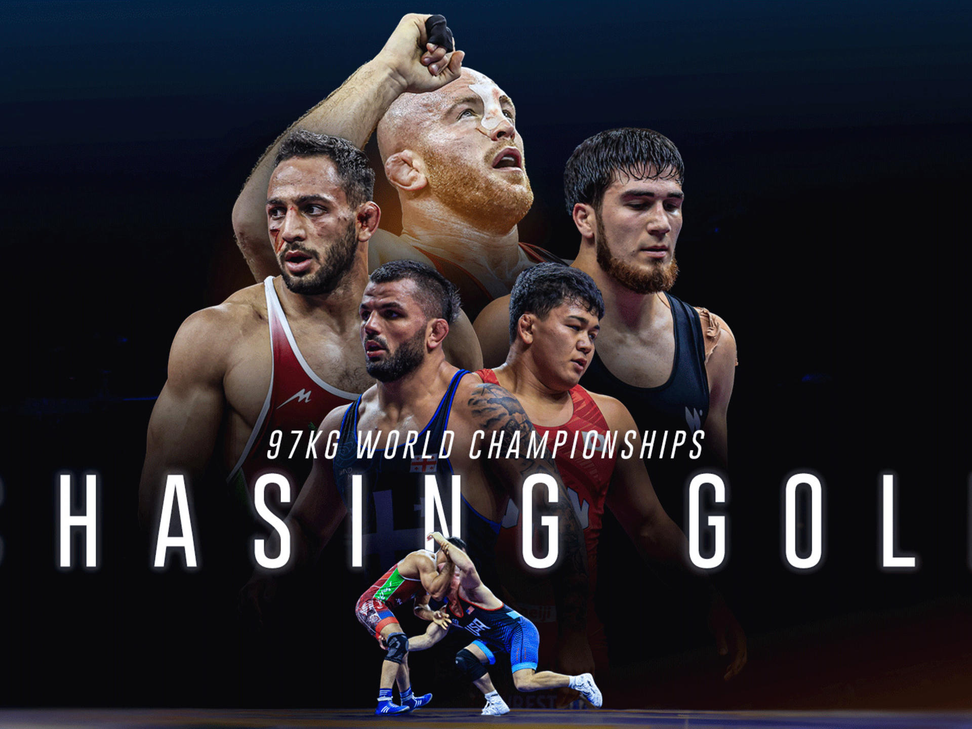 Chasing 97kg Gold: Snyder, Azarpira, Tazhudinov, Matcharashvili