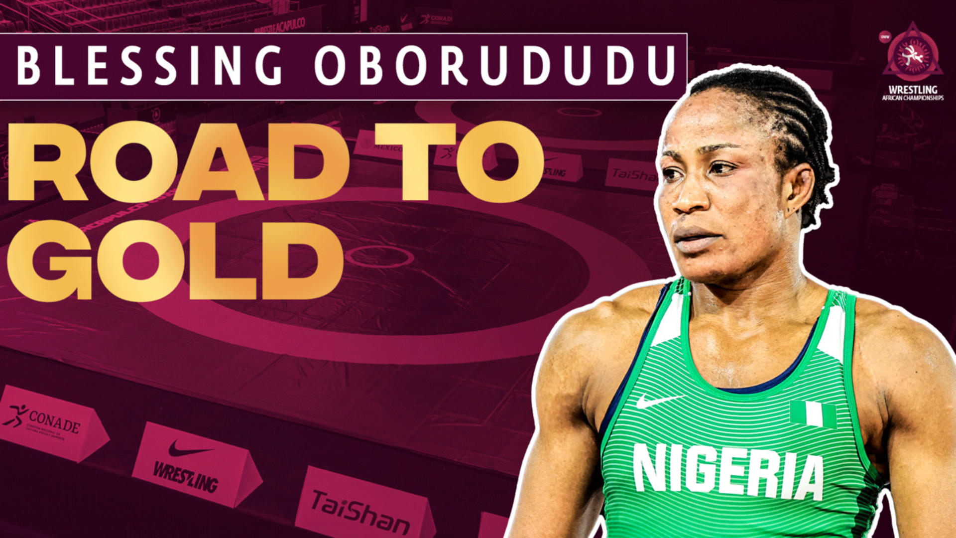 Blessing OBORUDUDU (NGR) | Road to 68kg Gold | Seniors African ...