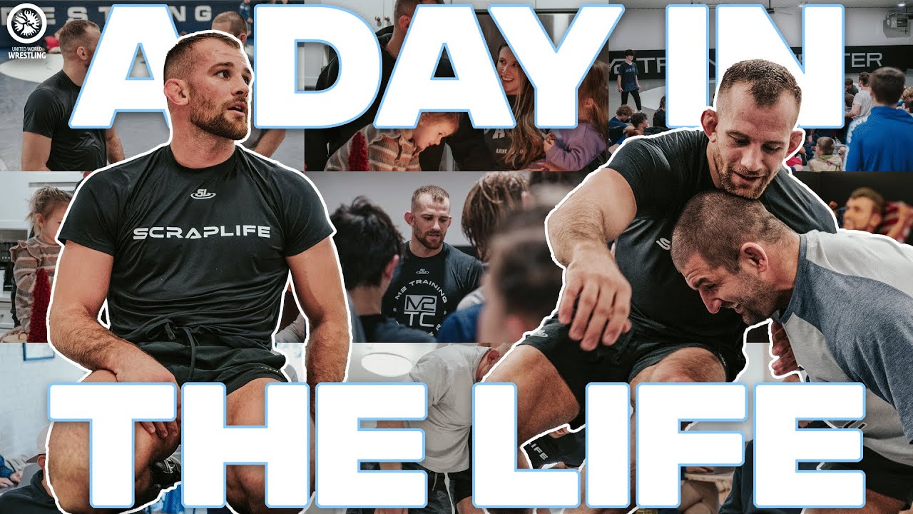 Walk through a day with Olympic champion David TAYLOR (USA).