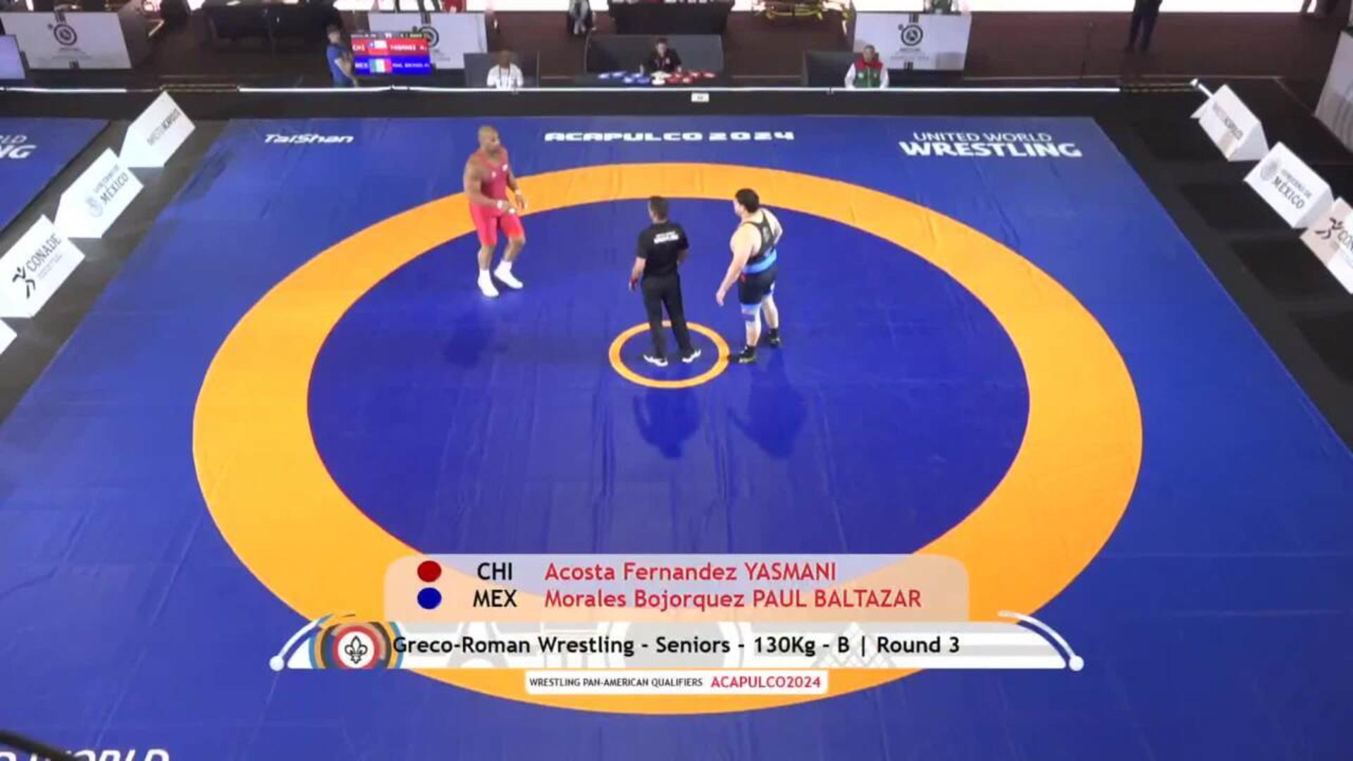 Acosta Fernandez YASMANI (CHI) vs. Morales Bojorquez PAUL BALTAZAR (MEX