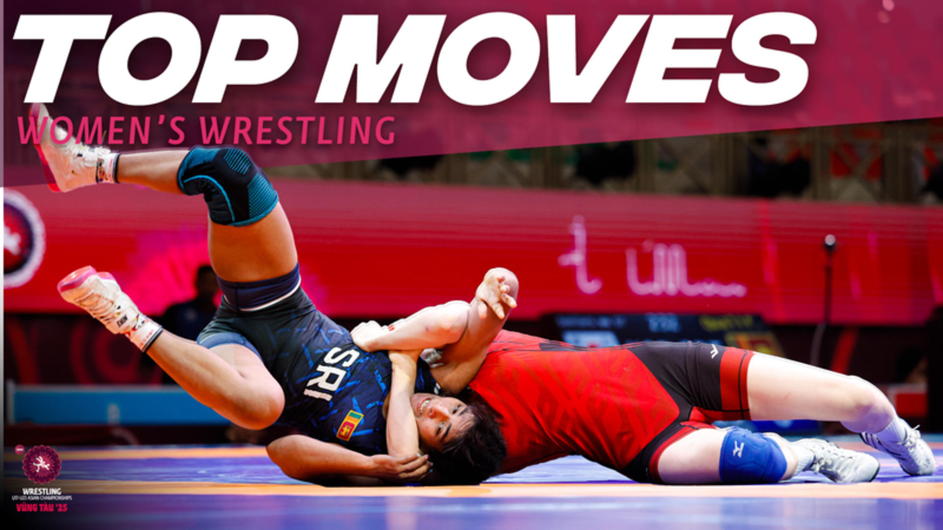 Top Moves Women’s Wrestling | U23 Asian Championships | Vietnam • Vung Tau
