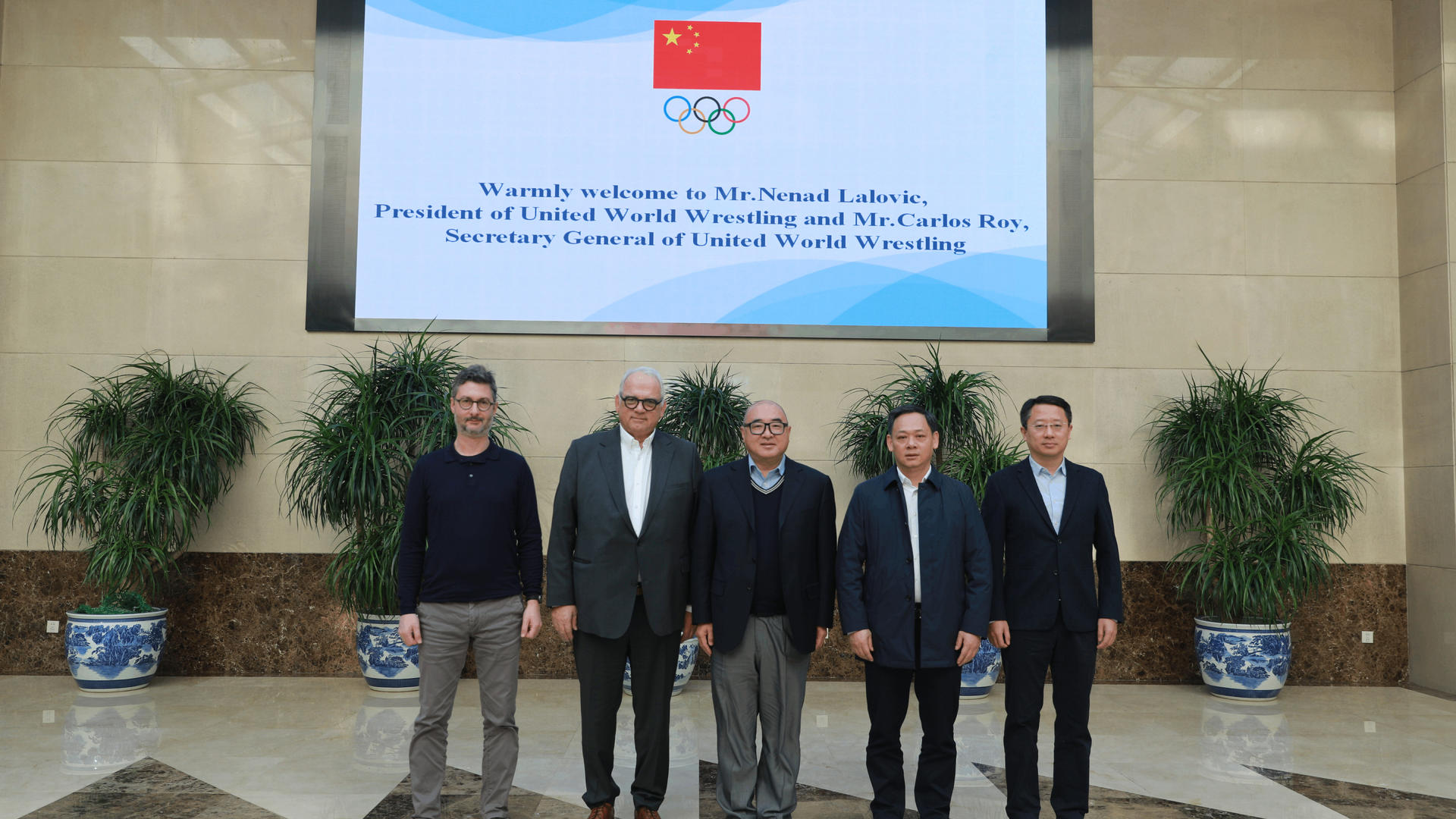 UWW President Lalovic attends 2025 WADA World Conference, completes China, Korea, Kyrgyzstan visits