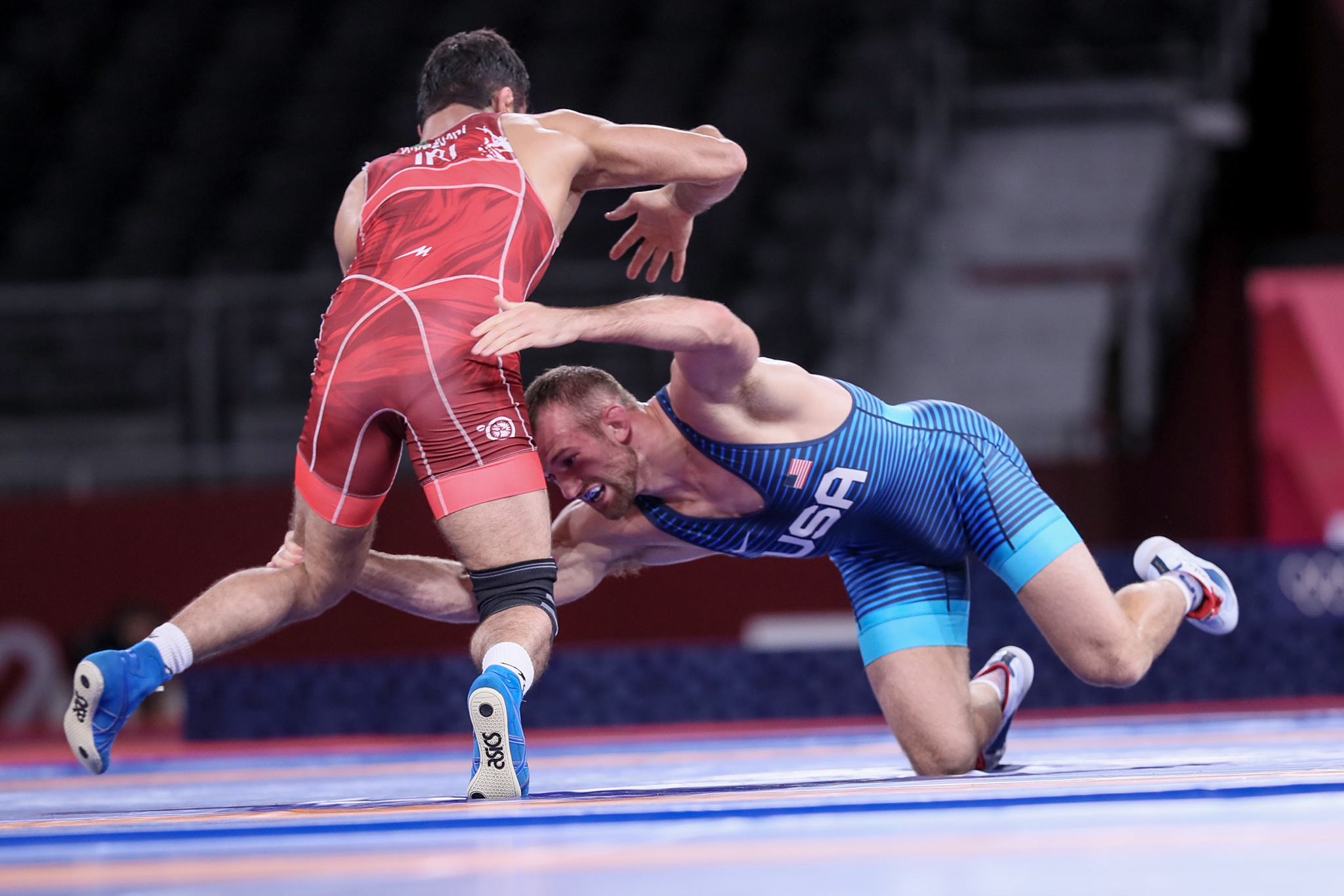 David Taylor defeated Hassan Yazdani 43 in the Olympics final while