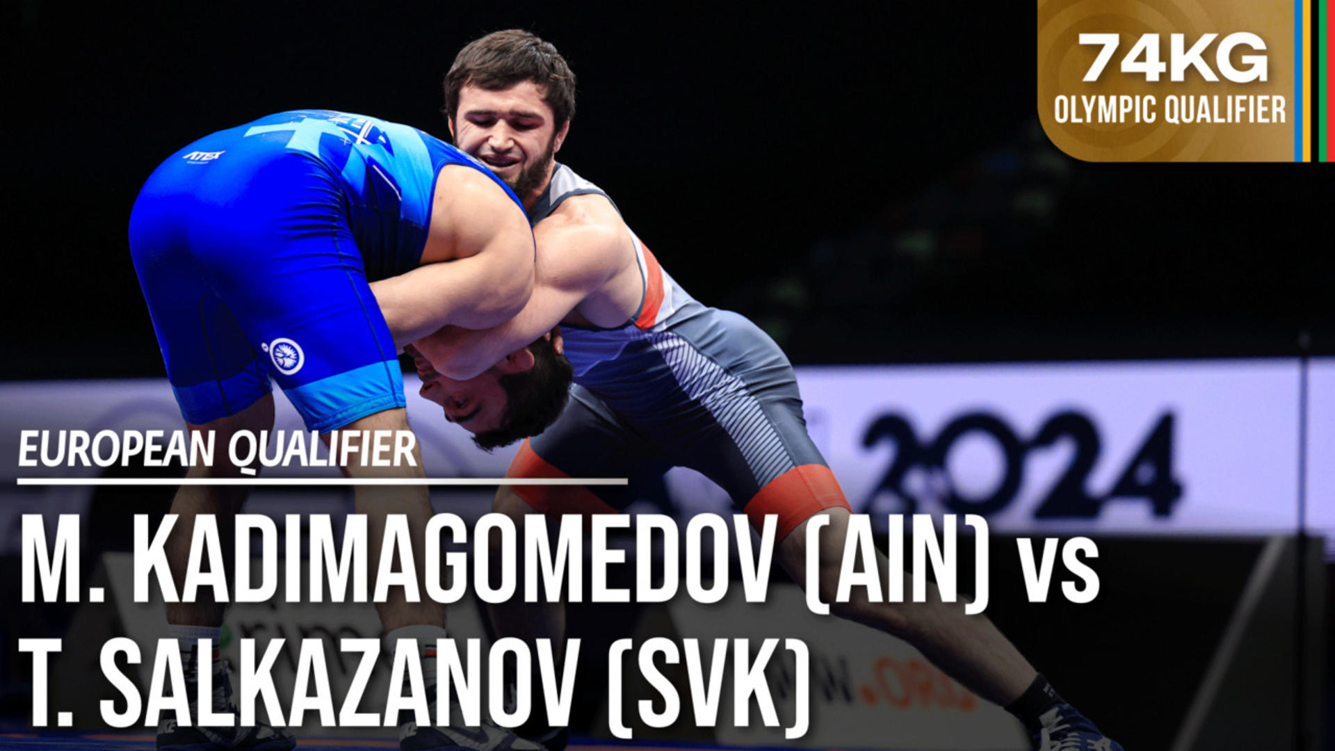 Magomedkhabib KADIMAGOMEDOV (AIN) Vs. Taimuraz SALKAZANOV (SVK) | 2024 ...