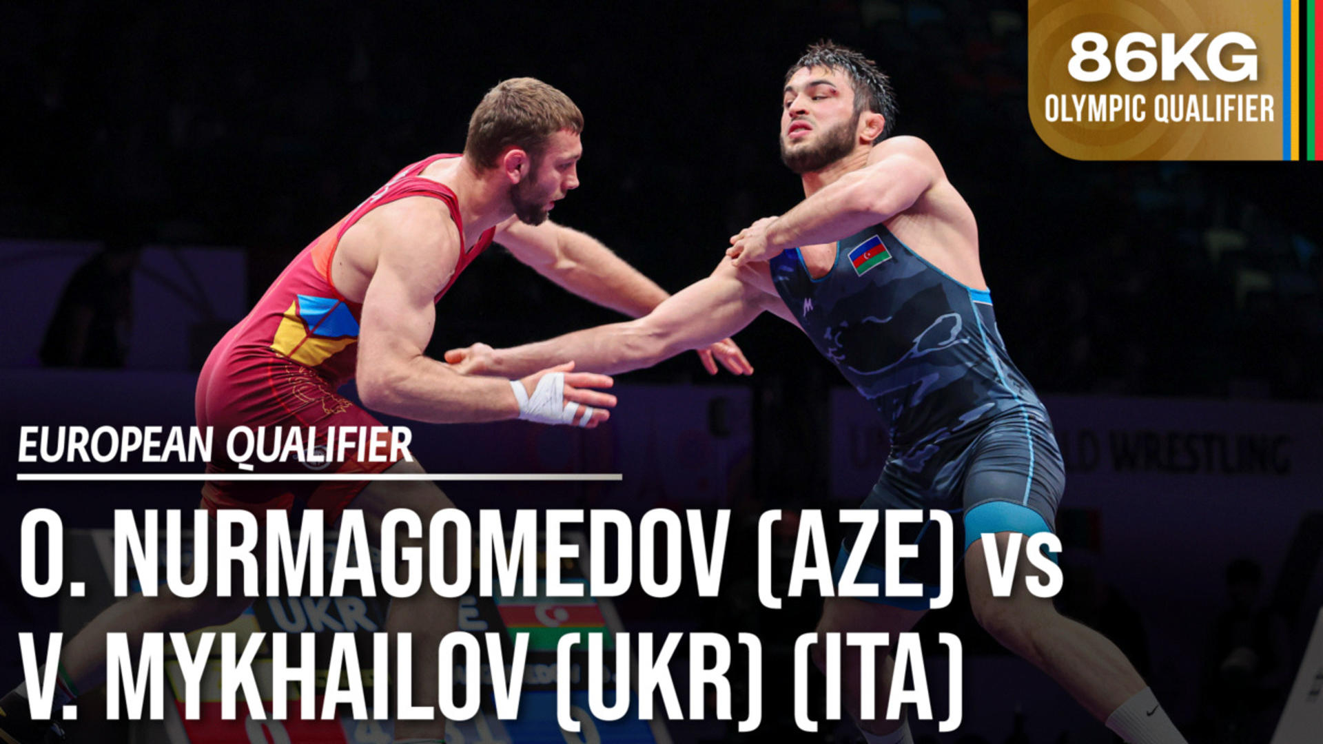 Vasyl MYKHAILOV (UKR) vs. Osman NURMAGOMEDOV (AZE) | 2024 Seniors ...