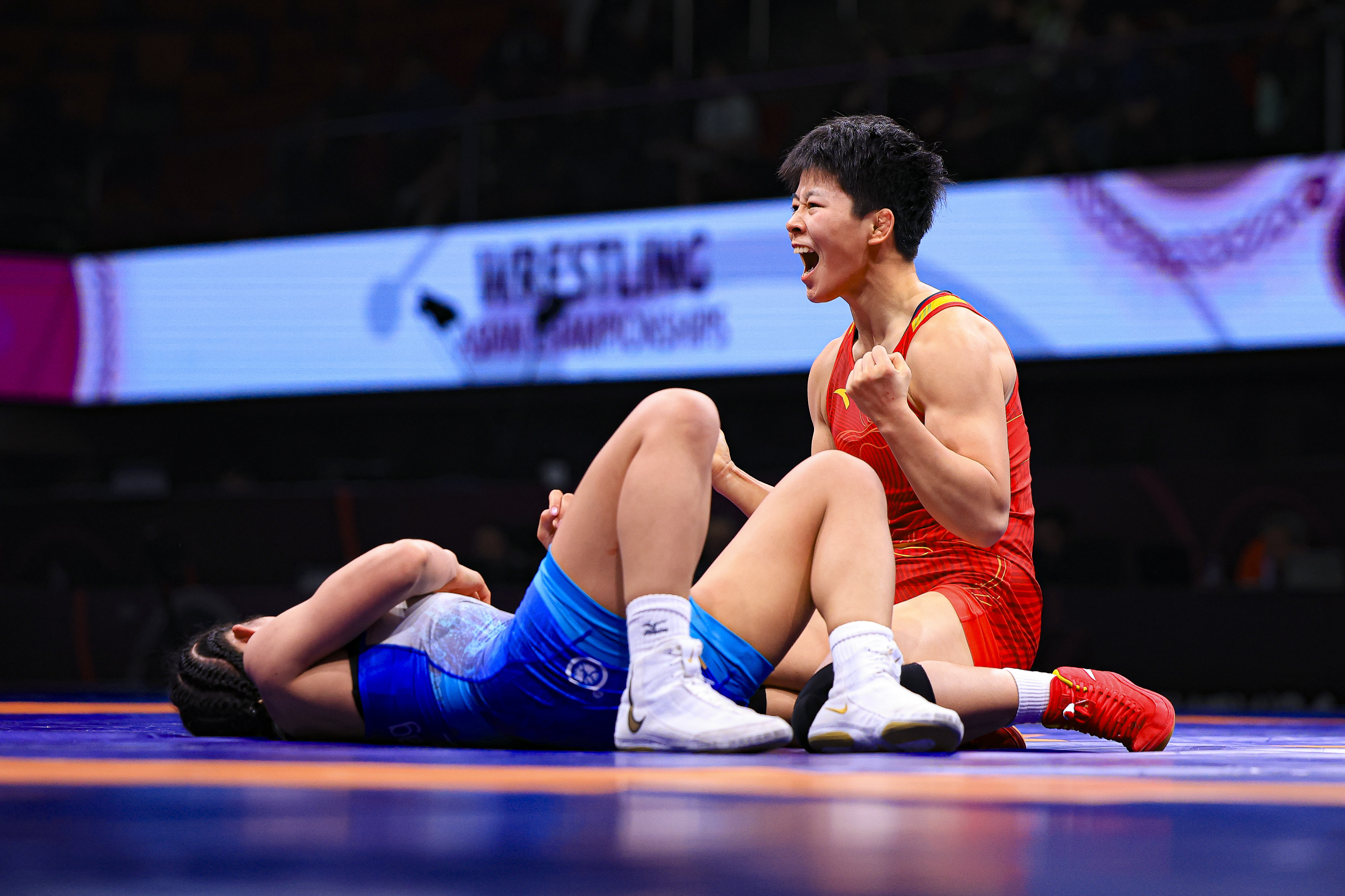 Wrestling Kexin HONG (CHN)