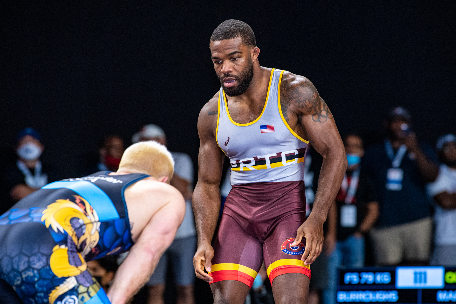 Jordan Burroughs of the Sunkist Kids won a new weight class to qualify for  his 10th career U.S. World or Olympic Team, with an impressive victory at  the World Team Trials in
