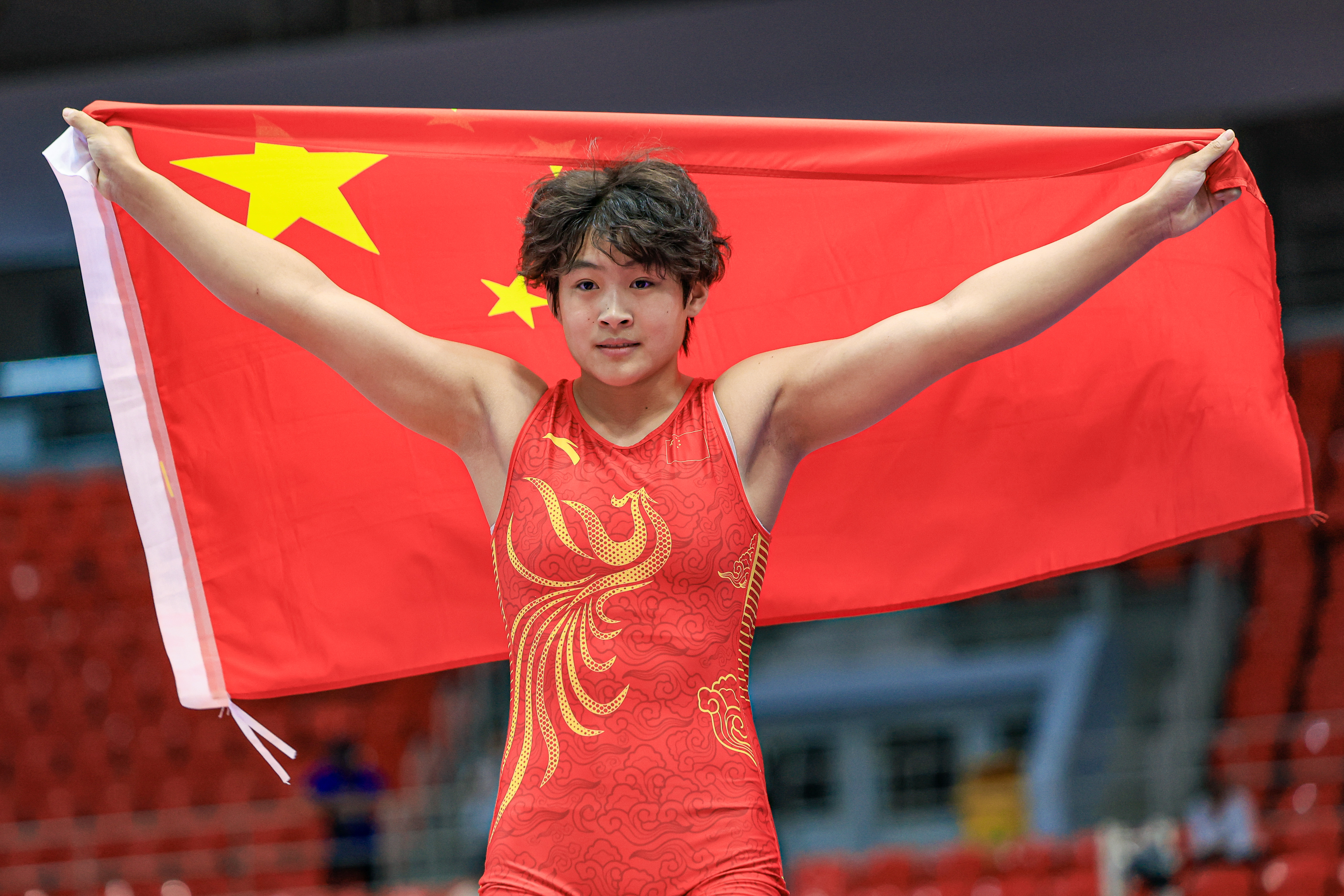 Wrestling Wenjin QIU (CHN)