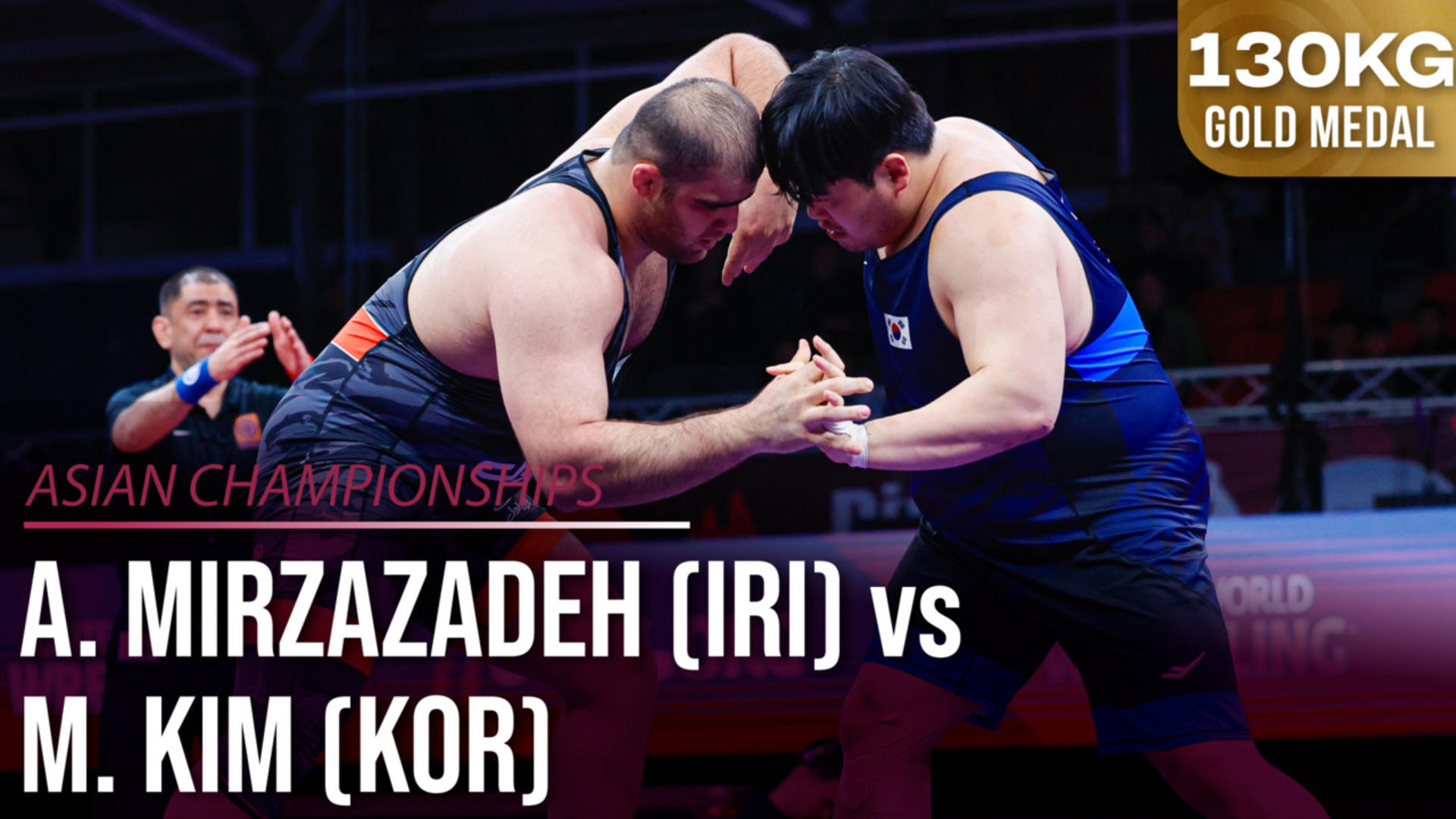 Amin MIRZAZADEH (IRI) vs. KIM Minseok (KOR) | 2024 Seniors Asian ...