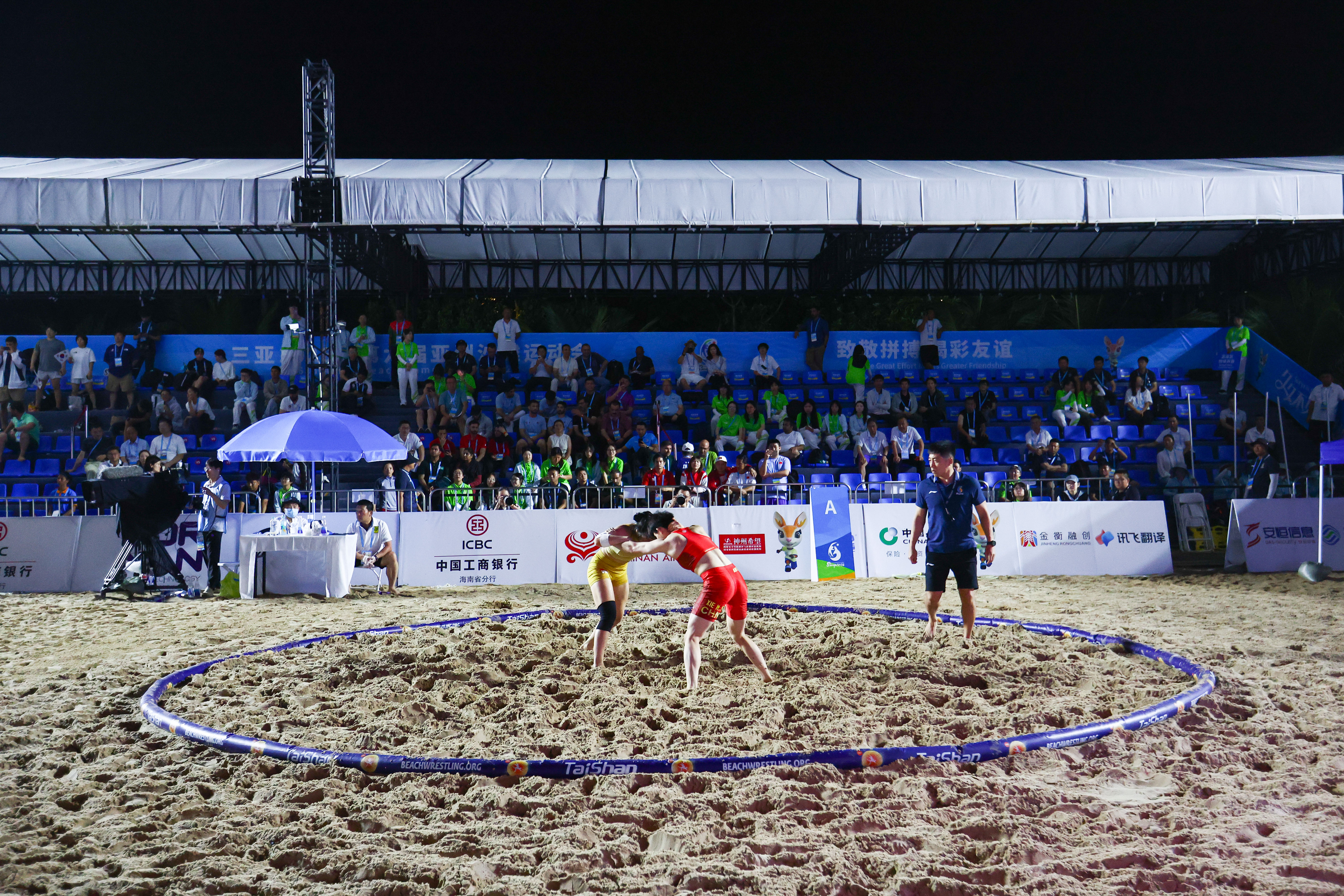 Beach Wrestling