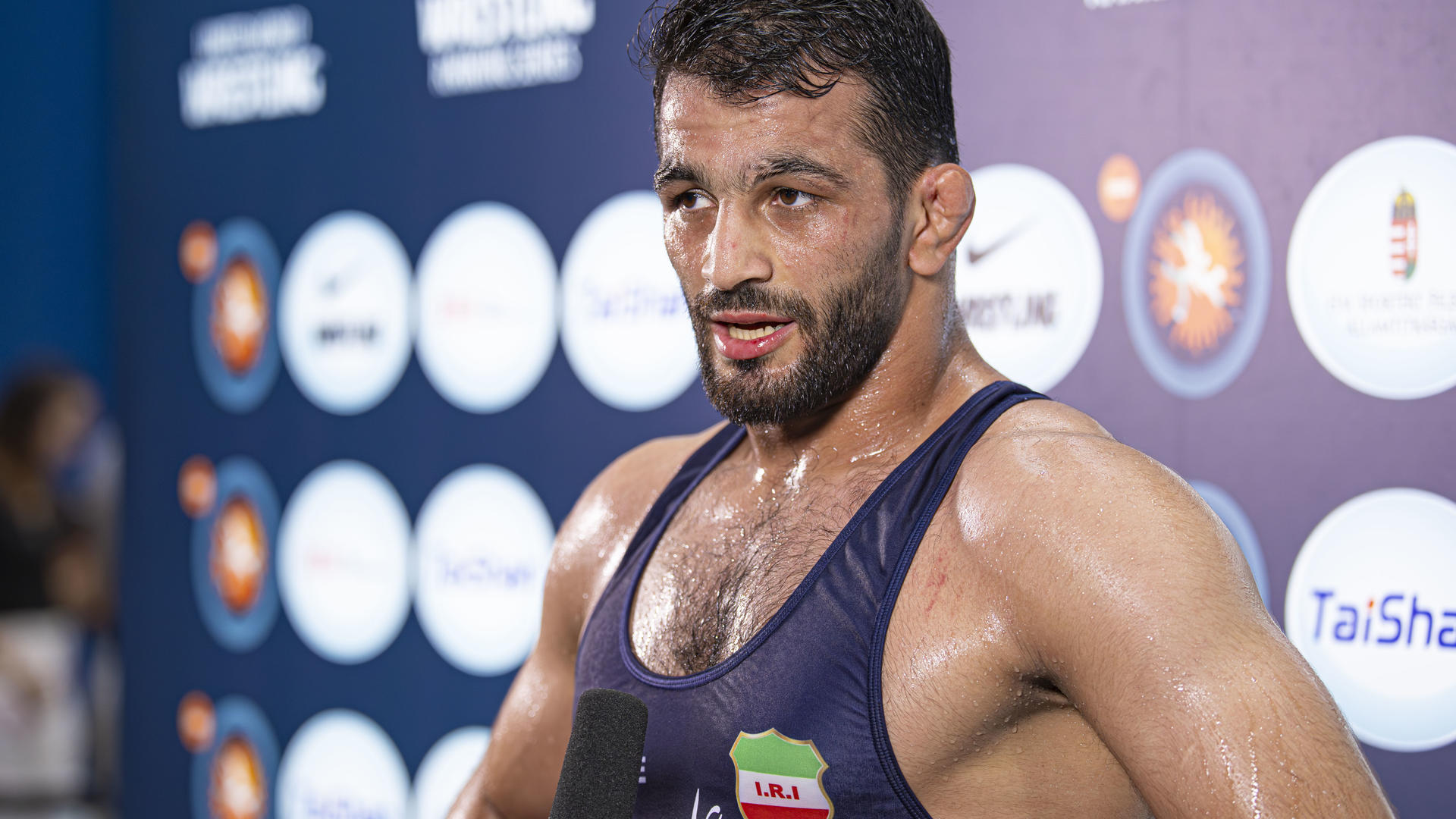 Hassan YAZDANI (IRI) hopes to win the Paris 2024 Olympic gold.