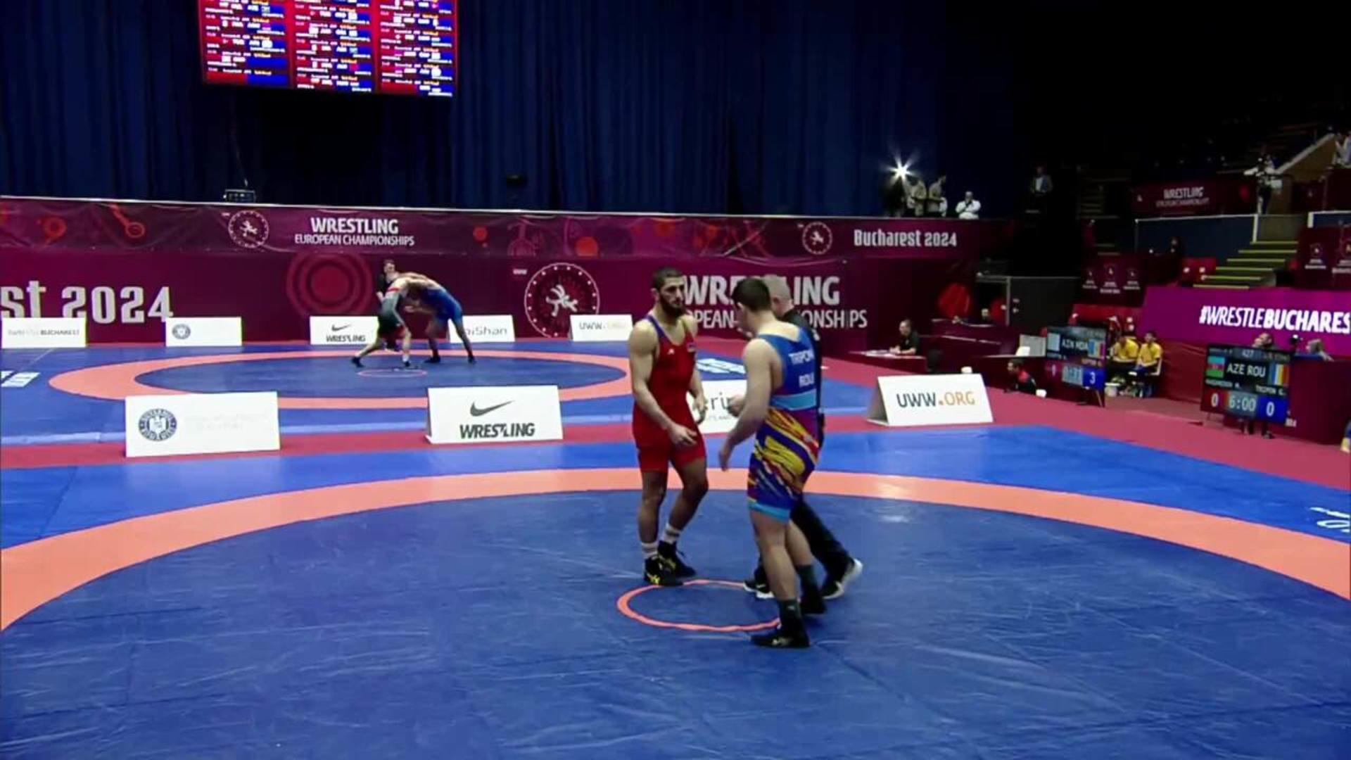 Magomedkhan Magomedovitch MAGOMEDOV (AZE) vs. Georgian Florin TRIPON ...