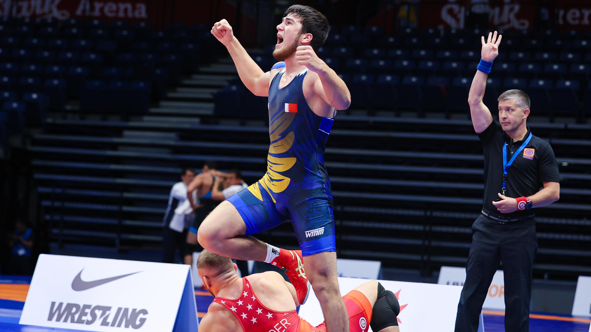 Who are the 15 youngest wrestlers heading to the Paris 2024 Games?